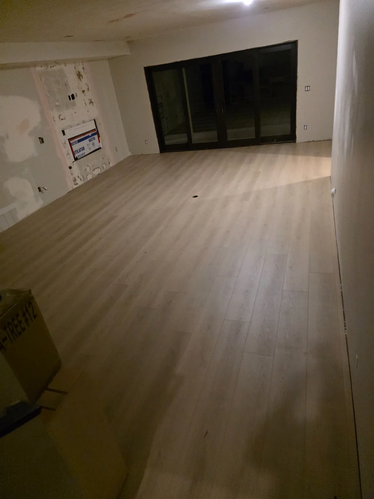 Finished plank flooring by T&S Floors in Utah County
