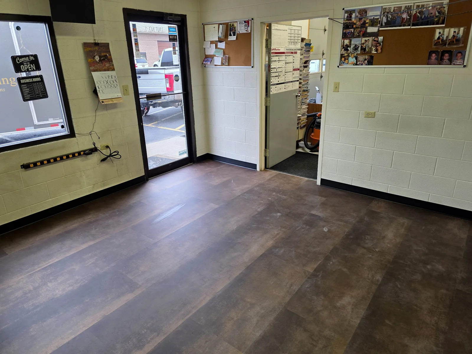 Commercial flooring project by T&S Floors in Utah County