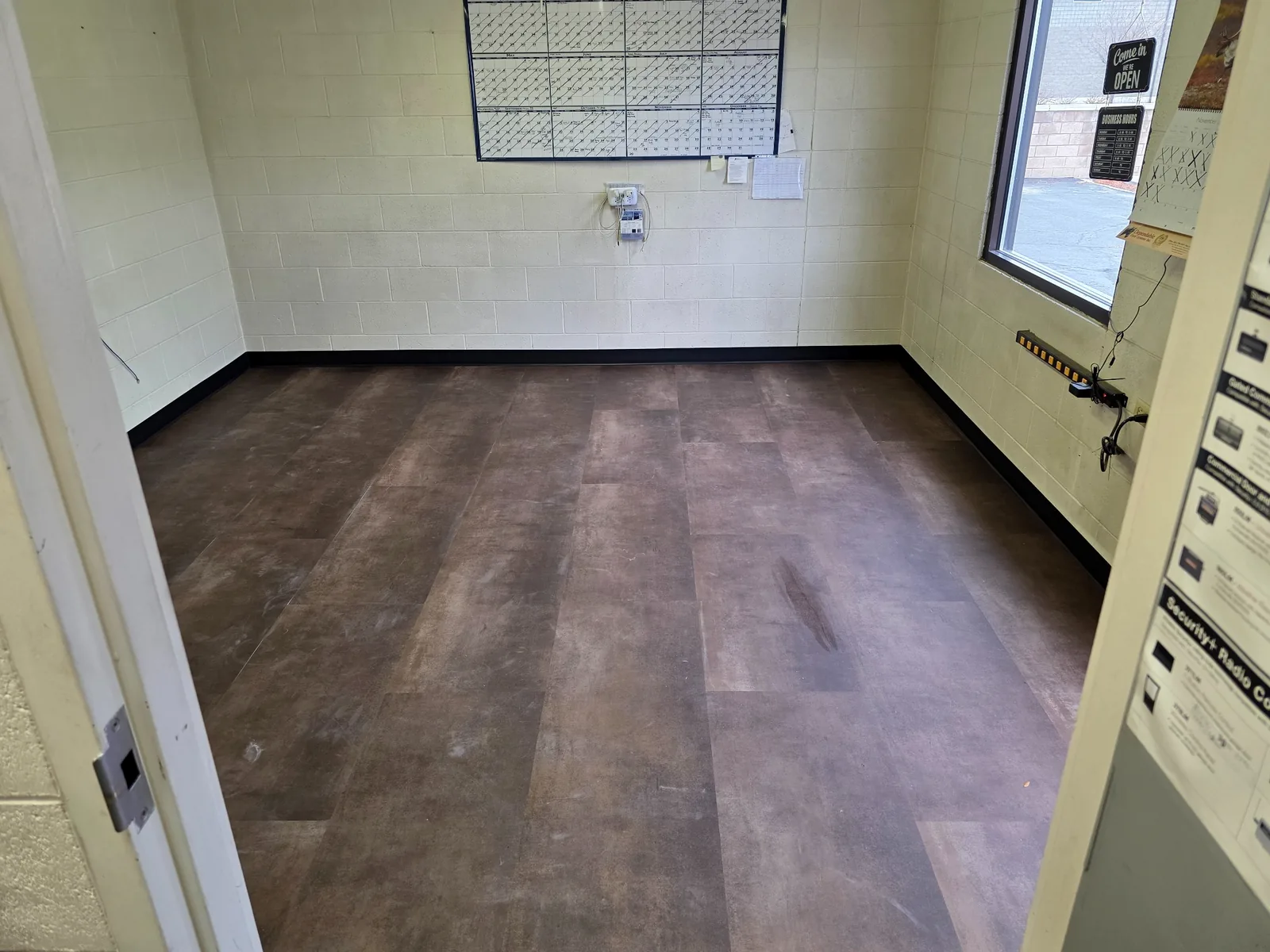Commercial flooring project by T&S Floors in Utah County
